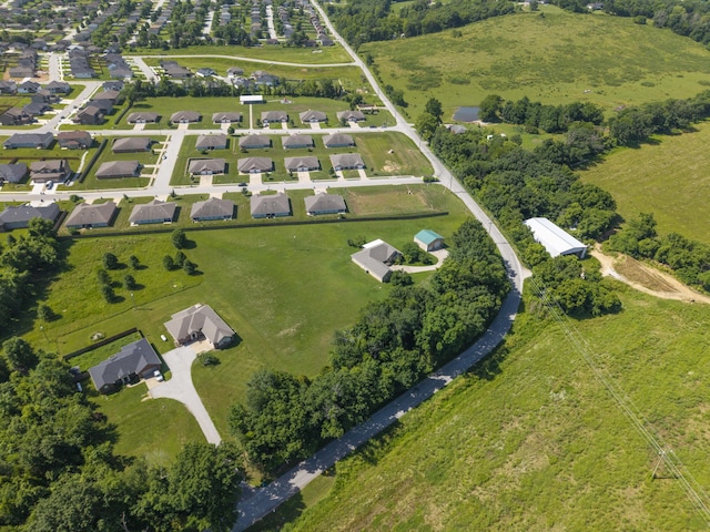 784 S 17th St, Ozark, MO 65721 - aerial view of property's location featuring nearby suburban area