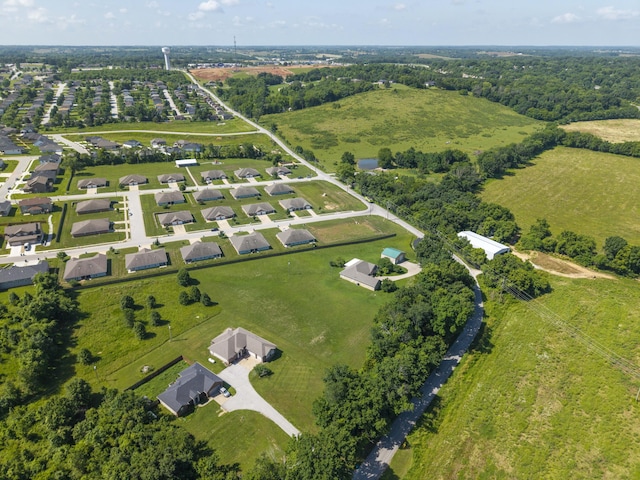 784 S 17th St, Ozark, MO 65721 - aerial overview of property's location with nearby suburban area