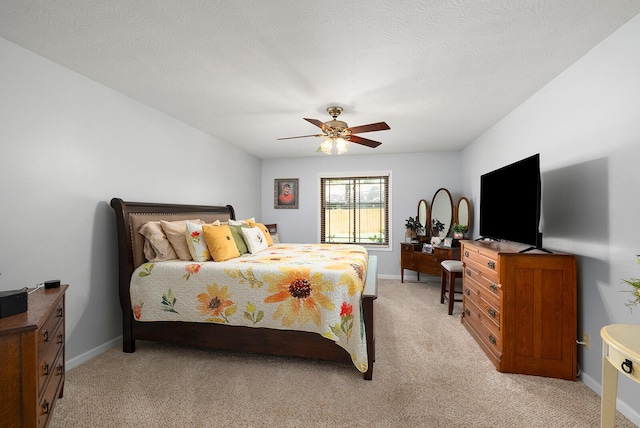 715 W Wasson St, Nixa, MO 65714 - bedroom featuring light colored carpet and ceiling fan