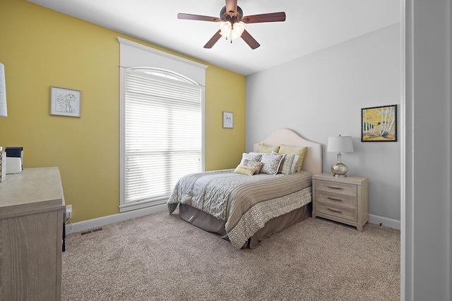2741 Summit Dr, Joplin, MO 64804 - bedroom featuring carpet floors and a ceiling fan