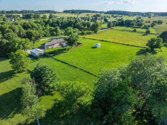 1035 Scenic View Rd, Ozark, MO 65721 - overview of rural landscape