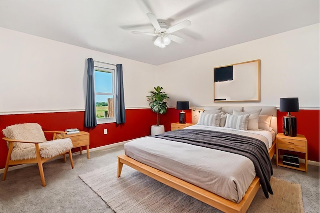 1035 Scenic View Rd, Ozark, MO 65721 - bedroom with carpet and a ceiling fan