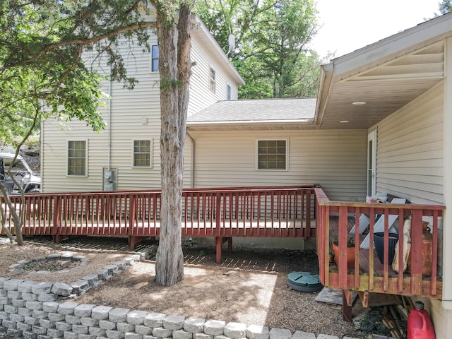 26015 County Road 262, Hermitage, MO 65668 - view of wooden deck