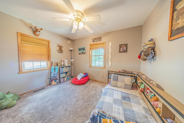 26015 County Road 262, Hermitage, MO 65668 - bedroom with carpet and ceiling fan