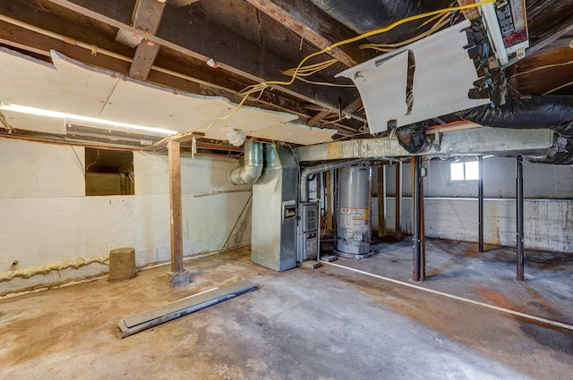 2131 N Pickwick Ave, Springfield, MO 65803 - below grade area with water heater and heating unit
