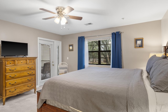 350 Wildwood Dr S Unit 31, Branson, MO 65616 - bedroom with carpet flooring and a ceiling fan