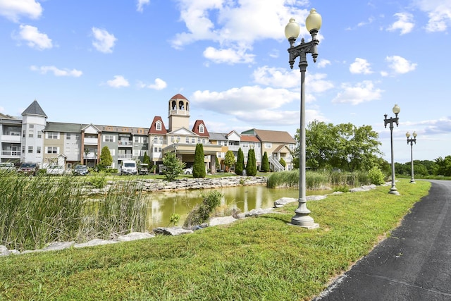 180 Grace Chapel Rd Unit 220, Blue Eye, MO 65611 - view of home's community featuring a lawn and a water view