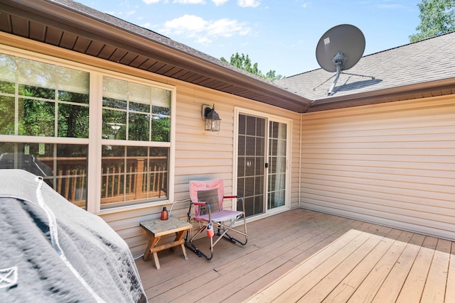 1865 Morningside Falls Blvd, Blue Eye, MO 65611 - view of wooden terrace