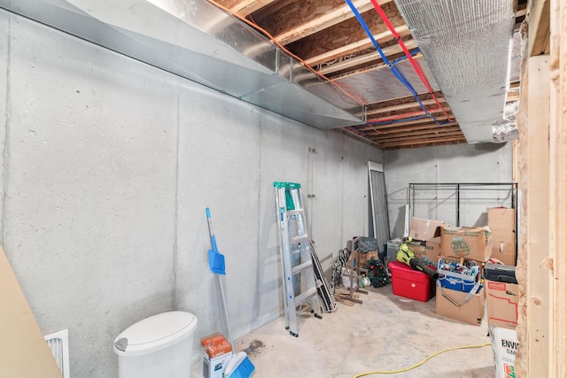 1865 Morningside Falls Blvd, Blue Eye, MO 65611 - view of unfinished basement