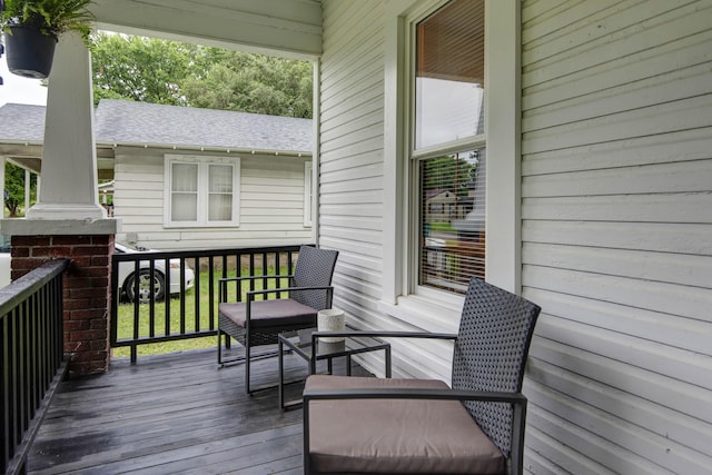 1510 E Mcdaniel St, Springfield, MO 65802 - view of deck
