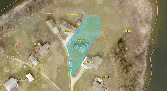 LOT19 Edwards Dr, Shell Knob, MO 65747 - aerial overview of property's location with property parcel outlined