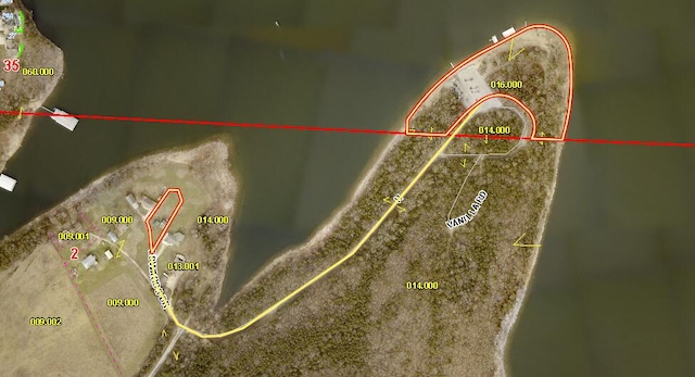 LOT19 Edwards Dr, Shell Knob, MO 65747 - aerial overview of property's location