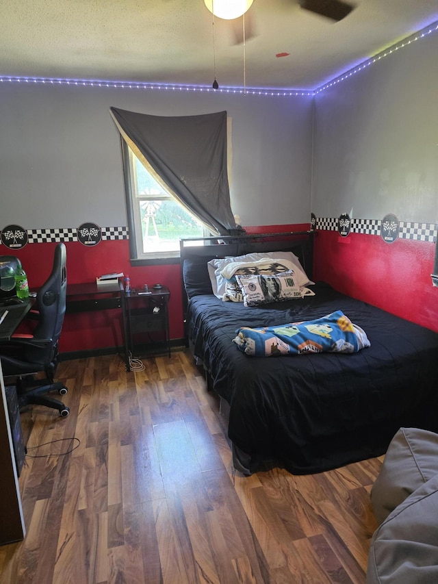 206 Ada St, Greenfield, MO 65661 - bedroom with wood finished floors