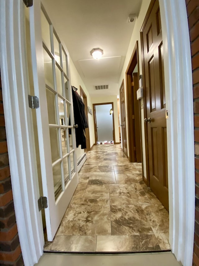 1605 S Park Ave, Aurora, MO 65605 - hallway with baseboard heating