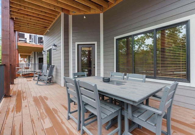208 Jax Trl, Branson, MO 65616 - view of wooden deck