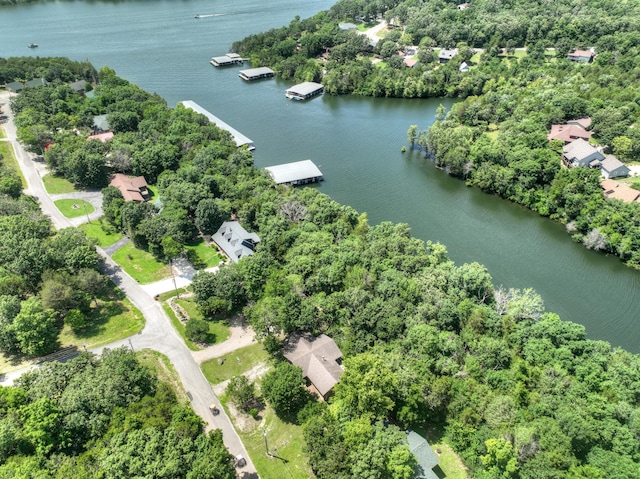 22562 Air Park Dr, Golden, MO 65658 - aerial view of property and surrounding area featuring a large body of water