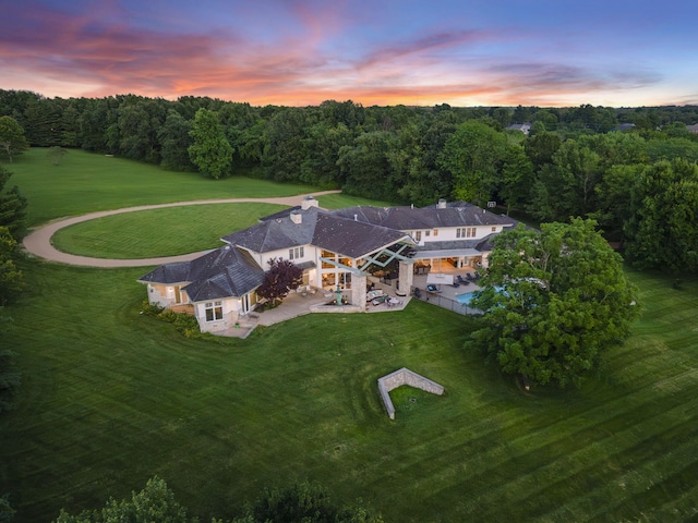 318 S Farm Rd Unit 193, Springfield, MO 65809 - aerial view of property and surrounding area with a forest