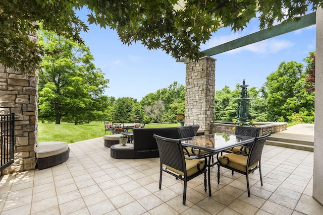 318 S Farm Rd Unit 193, Springfield, MO 65809 - view of patio / terrace with outdoor dining area