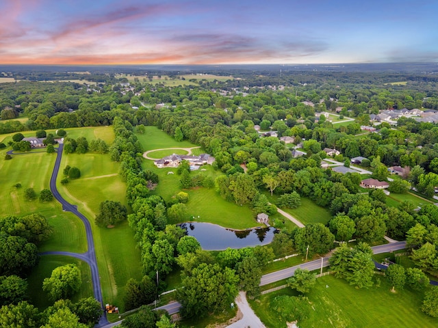 318 S Farm Rd Unit 193, Springfield, MO 65809 - aerial view at dusk of a water view