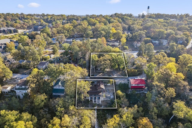196 Lakeside Way, Forsyth, MO 65653 - aerial overview of property's location with property boundaries highlighted