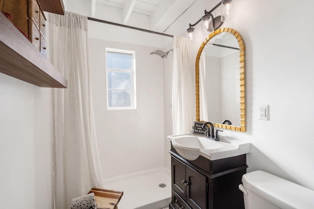 196 Lakeside Way, Forsyth, MO 65653 - bathroom featuring vanity and a stall shower