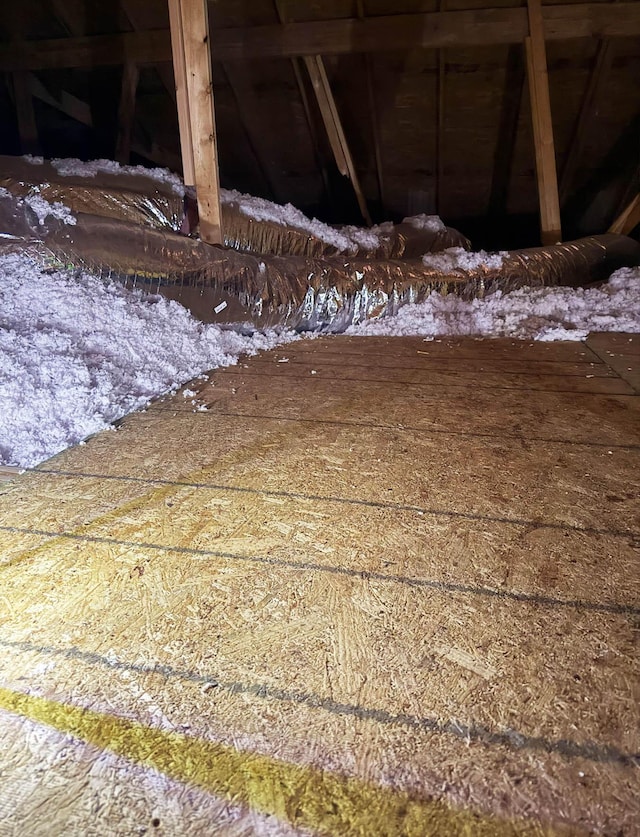 653 W Arbor Glenn Dr, Nixa, MO 65714 - view of unfinished attic