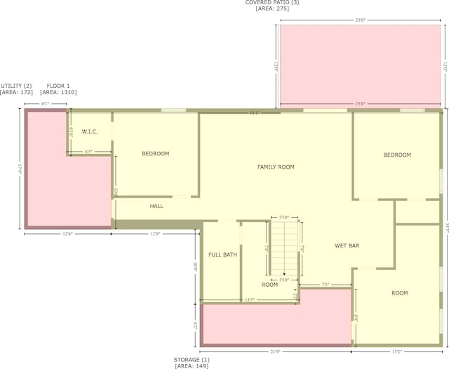 1190 E Headley St, Springfield, MO 65803 - view of floor plan / room layout