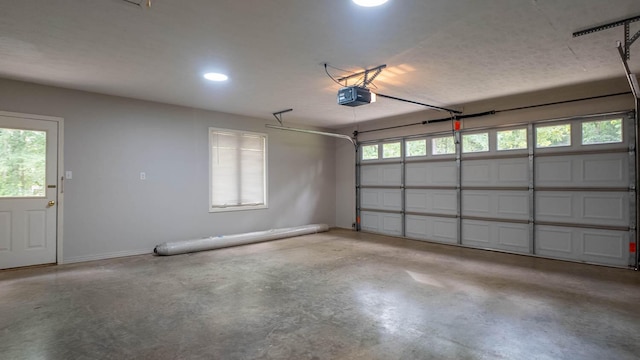 24 Oniatara Ln, Cherokee Village, AR 72529 - garage with a garage door opener and recessed lighting