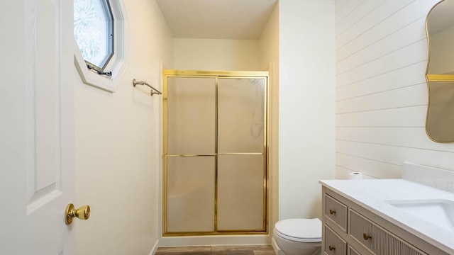 24 Oniatara Ln, Cherokee Village, AR 72529 - full bathroom featuring vanity and a shower stall