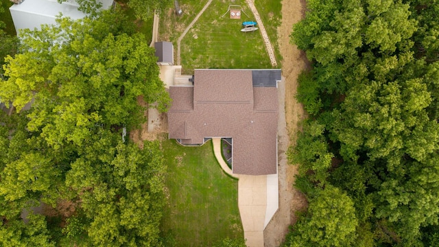 24 Oniatara Ln, Cherokee Village, AR 72529 - aerial view of property and surrounding area