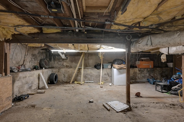 207 W Grand, Neosho, MO 64850 - view of unfinished basement