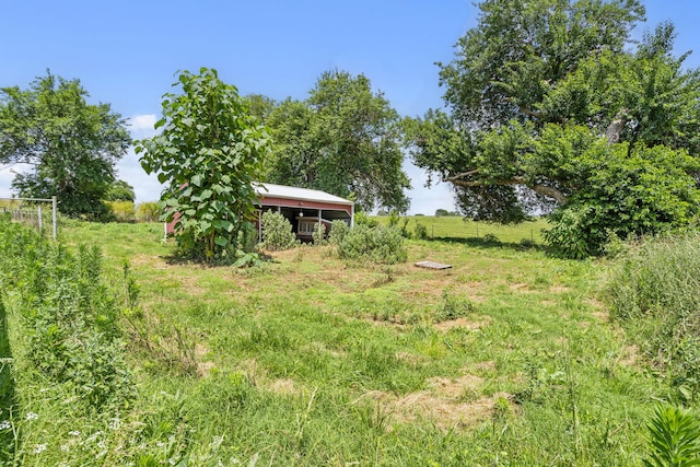 5295 E Farm Road 138, Springfield, MO 65809 - view of yard with an outbuilding, an outdoor structure, and a rural view
