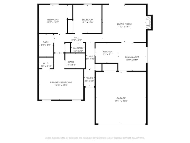 855 Birch St, Nixa, MO 65714 - view of floor plan / room layout