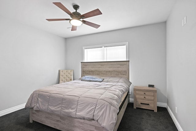 13030 County Lane 228, Oronogo, MO 64855 - carpeted bedroom with baseboards and a ceiling fan