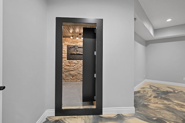 13030 County Lane 228, Oronogo, MO 64855 - corridor with baseboards and wood ceiling