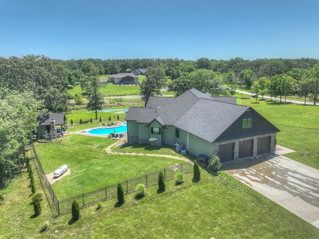 13030 County Lane 228, Oronogo, MO 64855 - view from above of property featuring a pool