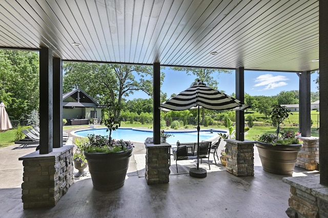 13030 County Lane 228, Oronogo, MO 64855 - view of patio with an outdoor pool