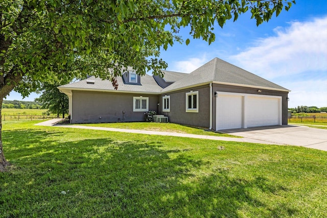 4201 N Farm Rd Unit 205, Strafford, MO 65757 - view of front of house featuring a garage, concrete driveway, and crawl space