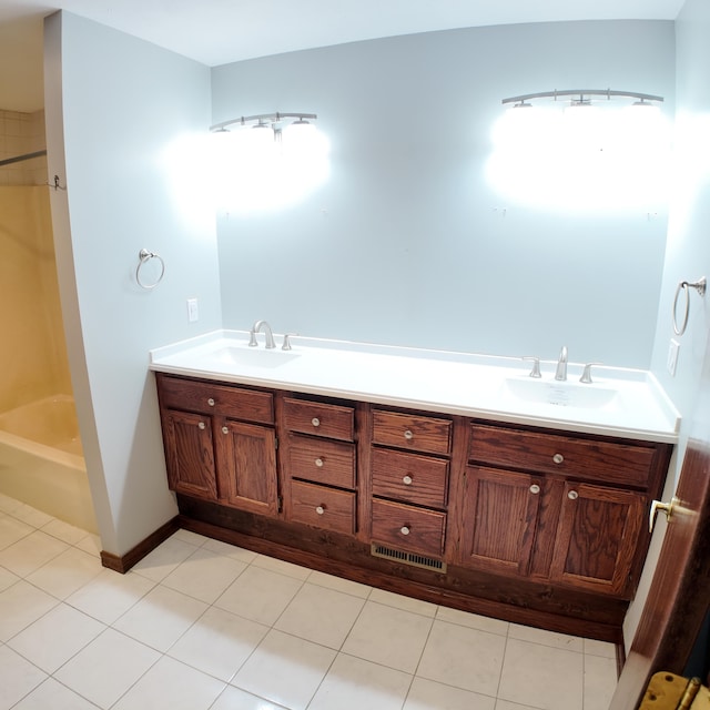 3352 W State Highway 76, Cape Fair, MO 65624 - full bathroom featuring double vanity and shower / washtub combination