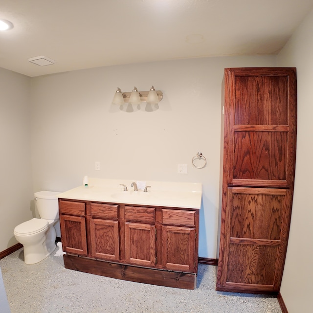 3352 W State Highway 76, Cape Fair, MO 65624 - bathroom with vanity and baseboards