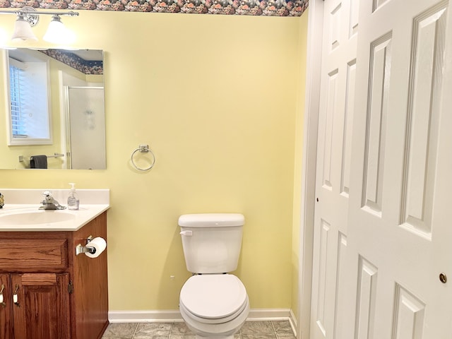 26569 County Road 225, Flemington, MO 65650 - bathroom with vanity and a stall shower