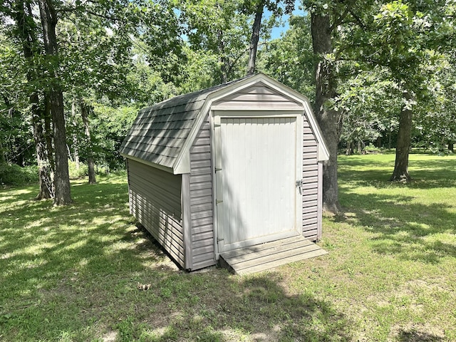 26569 County Road 225, Flemington, MO 65650 - view of shed with view of wooded area
