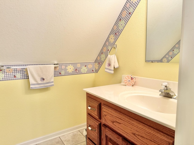 26569 County Road 225, Flemington, MO 65650 - bathroom with vanity and tile patterned flooring