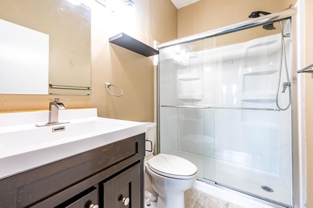 4147 E Kellis Ct, Springfield, MO 65802 - bathroom with a stall shower and vanity