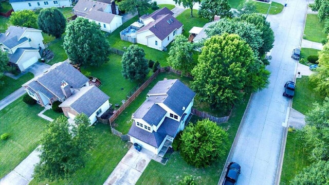 4147 E Kellis Ct, Springfield, MO 65802 - aerial view of property and surrounding area with nearby suburban area