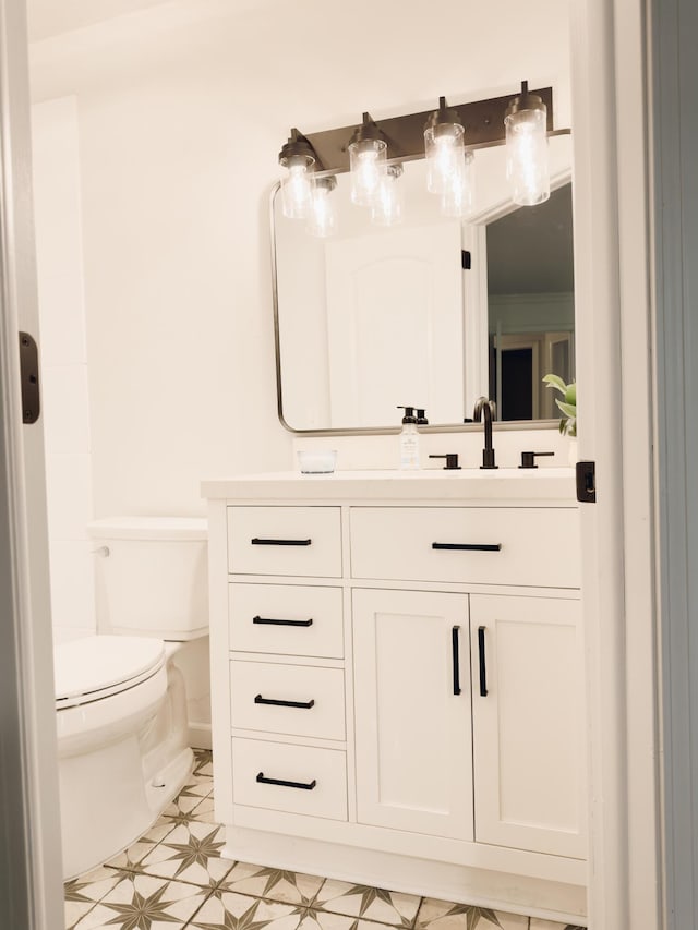 105 Horseshoe Dr, Nixa, MO 65714 - bathroom with toilet and vanity