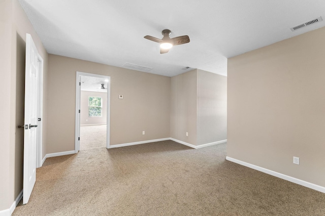 2505 Talking Rocks Rd, Branson West, MO 65737 - carpeted empty room with ceiling fan and baseboards