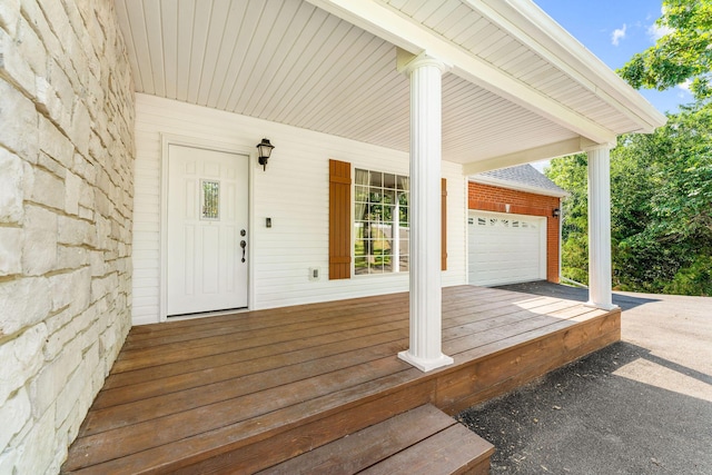 2505 Talking Rocks Rd, Branson West, MO 65737 - doorway to property with covered porch