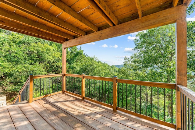 2505 Talking Rocks Rd, Branson West, MO 65737 - view of deck
