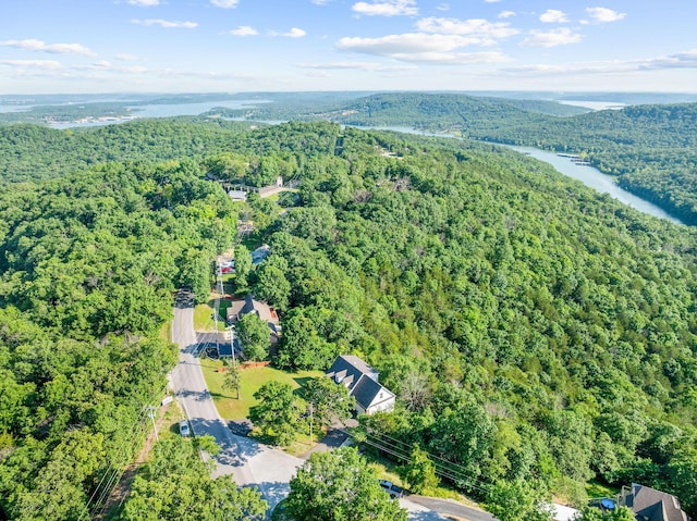 2505 Talking Rocks Rd, Branson West, MO 65737 - aerial view of property's location featuring a heavily wooded area